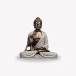 Serene Buddha - Bronze & Grey