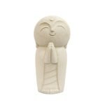 Serene Zen Praying Buddha – Off White