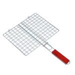 Auraa Barbecue Grill chrome plated  60 cm