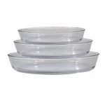 bakeware set - Glass set of 3 pcs