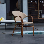 Luxe Aluminum outdoor chair - set of 2 pcs
