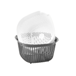 Foly Life Linea Square Bowl With Strainer 4 Ltr.