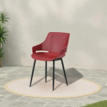 BREEZE FIBRE CAFÉ CHAIR - RED