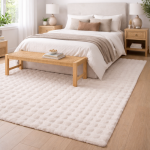 Pebbles Shaggy Rug-Beige