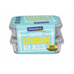 Glasslock Rectangular 2PC Set (715ml x2)