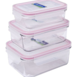 Glasslock Rect set 6pc